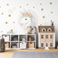 Unicorn Wall Decals Girls Nursery Decor Unicorn Wall Stickers Rainbow Stars Bedroom Decor Peel and Stick Decals