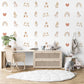 Unicorn Wall Decals Neutral Nursery Decor Boho Rainbow Wall Stickers Baby Girl Nursery Peel and Stick Unicorn Stickers
