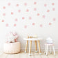 Pink Flower Wall Decals Nursery Wall Stickers Daisy Wall Decals Baby Girl Nursery Decor Peel and Stick Floral Wall Stickers