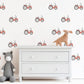 Tractor Wall Decals Tractor Nursery Wall Stickers Farm Vehicle Decals Peel and Stick Baby Boy Bedroom Farm Nursery Decor