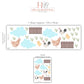 Chicken Wall Decals Farm Animal Nursery Stickers Hen Rooster Chick Peel and Stick Baby Farm Bedroom Playroom Wall Decor