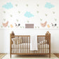 Chicken Wall Decals Farm Animal Nursery Stickers Hen Rooster Chick Peel and Stick Baby Farm Bedroom Playroom Wall Decor