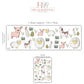 Farm Animal Wall Decals Pig Sheep Chicken Cow Nursery Stickers Peel and Stick Baby Farm Bedroom Playroom Wall Decor