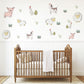 Farm Animal Wall Decals Pig Sheep Chicken Cow Nursery Stickers Peel and Stick Baby Farm Bedroom Playroom Wall Decor