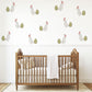 Chicken Wall Decals Nursery Peel and Stick Farm Animal Wall Stickers Hen Chicken Bedroom Playroom Boho Farmhouse Decor