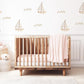 Boat Wall Stickers, Neutral Nursery Decor, Sailboat Nursery Wall Decals, Nautical Kids Room Decor, Peel and Stick Boho Wall Art