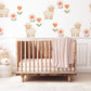 Sheep Wall Stickers, Neutral Floral Nursery Decor, Lamb Daisy Kids Room Wall Decals, Farm Baby Room Decor, Peel and Stick Wall Art