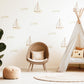 Boat Wall Stickers, Neutral Nursery Decor, Sailboat Nursery Wall Decals, Nautical Kids Room Decor, Peel and Stick Boho Wall Art