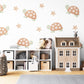 Turtle Wall Stickers, Boho Neutral Nursery Decor, Tortoise Star Kids Room Wall Decals, Animal Baby Room Decor, Peel and Stick Wall Art