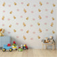 Chick Wall Stickers, Farm Nursery Decor, Baby Chick Spring Wall Decals, Neutral Kids Room Girls Nursery Peel and Stick Wall Art