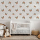 Butterfly Wall Stickers, Boho Nursery Decor, Neutral Butterfly Wall Decals, Girls Room Baby Nursery Wall Art, Peel and Stick Kids Room