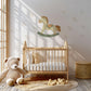 Star Wall Stickers, Boho Nursery Decor, Rocking Horse Wall Decals, Neutral Star Kids Room Baby Nursery Peel and Stick Wall Art