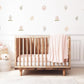 Leaf Wall Stickers, Boho Botanical Nursery Decor, Neutral Scandi Leaf Wall Decals, Kids Room Baby Nursery Peel and Stick Wall Art