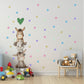 Farm Animal Wall Stickers, Baby Animal Nursery Decor, Donkey Goat Polka Dot Wall Decals, Neutral Kids Room Playroom Peel and Stick Art