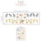 Duck Wall Stickers, Duck Nursery Decor, Duckling Daisy Butterfly Wall Decals, Neutral Farmhouse Kids Room Baby Nursery Peel and Stick Art