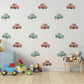 Truck Wall Stickers, Vintage Truck Nursery Decor, Retro Pickup Wall Decals, Boys Kids Room Baby Transport Peel and Stick Wall Art