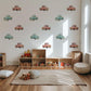 Truck Wall Stickers, Vintage Truck Nursery Decor, Retro Pickup Wall Decals, Boys Kids Room Baby Transport Peel and Stick Wall Art