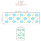 Blue Cloud and Yellow Star Wall Stickers, Baby Boy Nursery Decor, Sky Wall Decals, Ceiling Stickers, Peel and Stick