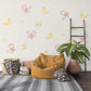 Monkey Wall Stickers, Jungle Monkey and Banana Nursery Decor, Safari Wall Decals, Kids Room, Peel and Stick
