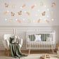 Rocket Wall Stickers, Space Nursery Decor, Moon Star Shooting Star Wall Decals, Boys Kids Room Baby Neutral Peel and Stick Wall Art