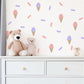 Ice Cream Wall Stickers, Pink and Purple Girls Room Decor, Sprinkle Wall Decals, Playroom Nursery, Peel and Stick