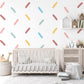 Sprinkle Wall Stickers, Confetti Wall Decals, Colourful Sprinkle Nursery Decor, Gender Neutral Kids Room Playroom Peel and Stick Art