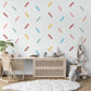 Sprinkle Wall Stickers, Confetti Wall Decals, Colourful Sprinkle Nursery Decor, Gender Neutral Kids Room Playroom Peel and Stick Art