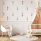 Ice Cream Wall Stickers, Pastel Rainbow Ice Cream Nursery Decor, Cone Wall Decals, Kids Room Playroom Girls Peel and Stick Wall Art