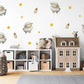 Sheep Wall Stickers, Lamb Nursery Decor, Counting Sheep Star Wall Decals, Gender Neutral Kids Room Baby Peel and Stick Wall Art