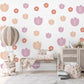 Tulip Wall Stickers, Terracotta Flower Nursery Decor, Boho Floral Wall Decals for Girls Room, Peel and Stick Tulips