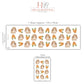 Bunny Wall Stickers, Bunny Carrot Nursery Decor, Rabbit Wall Decals, Neutral Kids Room Baby Easter Peel and Stick Wall Art