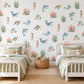 Under the Sea Wall Stickers, Ocean Nursery Decor, Whale Dolphin Turtle Wall Decals, Kids Room Gender Neutral Baby Peel and Stick Art