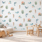 Under the Sea Wall Stickers, Ocean Nursery Decor, Whale Dolphin Turtle Wall Decals, Kids Room Gender Neutral Baby Peel and Stick Art
