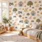 Farm Wall Stickers, Tractor Farm Nursery Decor, Cow Lamb Barn Wall Decals, Kids Room Gender Neutral Baby Peel and Stick Wall Art