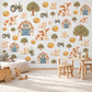 Farm Wall Stickers, Tractor Farm Nursery Decor, Cow Lamb Barn Wall Decals, Kids Room Gender Neutral Baby Peel and Stick Wall Art