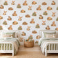 Desert Wall Stickers, Desert Animal Nursery Decor, Camel Meerkat Cactus Wall Decals, Kids Room Gender Neutral Baby Peel and Stick Art