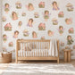 Fairy Wall Stickers, Pixie Toadstool Nursery Decor, Flower Fairy Mushroom House Wall Decals, Girls Kids Room Peel and Stick Art