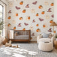Halloween Wall Stickers, Cute Ghost Pumpkin Nursery Decor, Bat Witch Hat Wall Decals, Kids Room Peel and Stick Wall Art