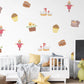 Farm Wall Stickers, Farmyard Nursery Decor, Scarecrow Hen Harvest Wall Decals, Kids Room Autumn Gender Neutral Peel and Stick Art