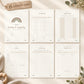 Newborn Feeding Log Printable, Baby Nappy Tracker, Breastfeeding and Bottle Log, Baby Sleep Tracker, New Mum Planner A4 and US Letter
