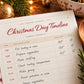 Christmas Planner Printable, Boho Holiday Organiser, Gift List, Budget, Menu & Cooking Timeline, Card List, Kids Wish List, A4 Letter