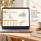 Savings Challenge Tracker Spreadsheet, 52 Week Money Challenge, 100 Envelope Challenge, Savings Goal Tracker for Google Sheets & Excel