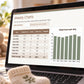 Baby Sleep and Feed Tracker Spreadsheet, Newborn Feeding Log, Nappy and Sleep Log, Breastfeeding Tracker for Google Sheets & Excel