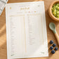 Weaning Tracker Printable, 100 First Foods Checklist, Baby Led Weaning Planner, Allergen Tracker, Starting Solids Baby Food Chart