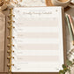 Family Command Centre Printable, Family Planner Binder, Undated Calendar, Weekly Schedule, Chore Chart, Meal Plan, Emergency Info, A4 Letter