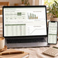 Small Business Income and Expense Tracker Spreadsheet UK, Etsy Seller Bookkeeping, Profit and Mileage Log, Google Sheets & Excel
