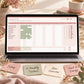 Habit Tracker Spreadsheet for Google Sheets & Excel, Monthly Routine Tracker, Daily Habit Checklist, Mood Tracker, Self Care Planner 2027