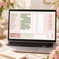 Habit Tracker Spreadsheet for Google Sheets & Excel, Monthly Routine Tracker, Daily Habit Checklist, Mood Tracker, Self Care Planner 2027