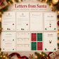Letter from Santa Printable, Nice List Certificate, North Pole Kit, Santa Key, Christmas Eve Box, Kids Christmas, A4 Letter