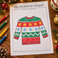 Kids Christmas Activity Pack Printable, Christmas Colouring Pages, Word Search, Maze, Dot to Dot, Kids Activity Book